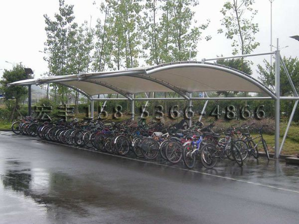 膜結(jié)構(gòu)自行車(chē)棚